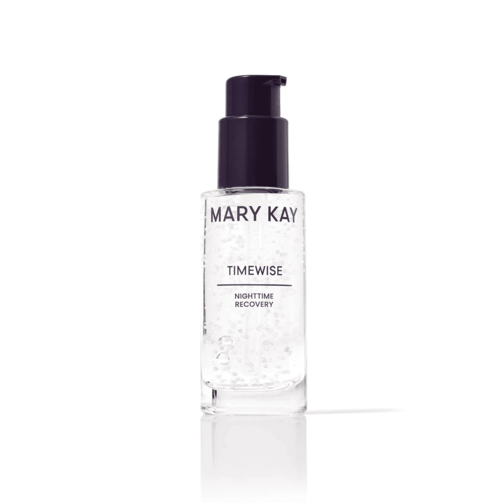 Fotografia da embalagem do hidratante Mary Kay Timewise Nighttime Recovery.